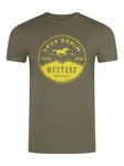 MUSTANG T-Shirt Herren Regular Fit mit Rundhalsausschnitt 