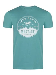 MUSTANG T-Shirt Herren Regular Fit mit Rundhalsausschnitt 