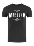 MUSTANG T-Shirt Print Tee (1-tlg) Hellblau/Grün/Dunkelrot/Gelb/Schwarz/Rot/Lila
