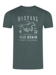 MUSTANG T-Shirt Herren Regular Fit mit Rundhalsausschnitt 