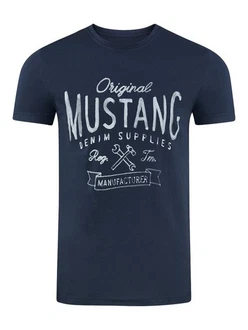MUSTANG T-Shirt Basic Print