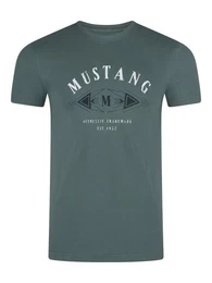 T-Shirt Herren Printshirt Regular Fit (1-tlg) Kurzarm Tee Shirt mit Rundhalsausschnitt aus 100% Baumwolle