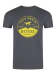 MUSTANG T-Shirt Herren Regular Fit mit Rundhalsausschnitt 