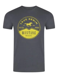T-Shirt Herren Printshirt Regular Fit (1-tlg) Kurzarm Tee Shirt mit Rundhalsausschnitt aus 100% Baumwolle