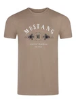 MUSTANG T-Shirt Herren Regular Fit mit Rundhalsausschnitt 