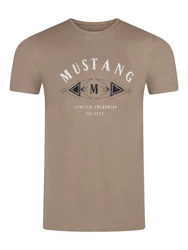 MUSTANG T-Shirt Herren Regular Fit mit Rundhalsausschnitt 