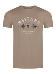T-Shirt Herren Printshirt Regular Fit (1-tlg) Kurzarm Tee Shirt mit Rundhalsausschnitt aus 100% Baumwolle