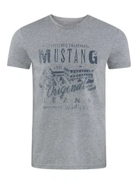 T-Shirt Herren Printshirt Regular Fit (1-tlg) Kurzarm Tee Shirt mit Rundhalsausschnitt aus 100% Baumwolle