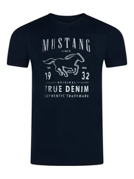 T-Shirt Herren Printshirt Regular Fit (1-tlg) Kurzarm Tee Shirt mit Rundhalsausschnitt aus 100% Baumwolle