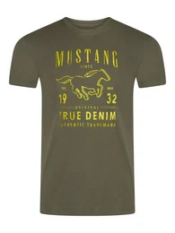 T-Shirt Herren Printshirt Regular Fit (1-tlg) Kurzarm Tee Shirt mit Rundhalsausschnitt aus 100% Baumwolle