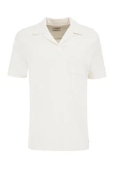 WE Fashion Poloshirt Creme/Weiß/Khaki
