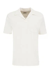 WE Fashion Poloshirt Creme/Weiß/Khaki