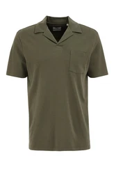WE Fashion Poloshirt Dunkelgrün/Khaki