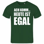 deinshirt T-Shirt Herren Ach komm... heute ist egal Funshirt Dunkelgrün/Grün/Neonfarben deinshirt T-Shirt Herren Ach komm... heute ist egal Funshirt Dunkelgrün/Grün/Neonfarben
