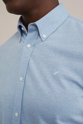 WE Fashion Businesshemd Hellblau/Blau