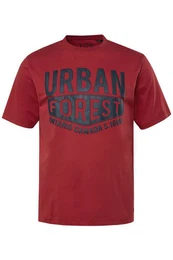T-Shirt T-Shirt Halbarm Brust-Print bis 8XL