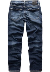 REPUBLIX Straight-Jeans NAT Herren Regular Fit Blau/Dunkelblau