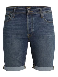 Jack & Jones Jeansshorts RICK JJARIS Blau/Hellblau/Dunkelblau