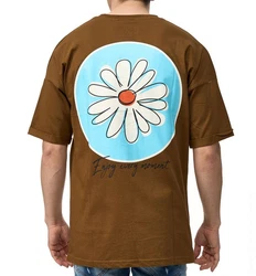 Denim House T-Shirt Herren OVERSIZE T-Shirt Braun/Khaki