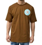 Denim House T-Shirt Herren OVERSIZE T-Shirt Braun/Khaki