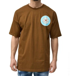 Denim House T-Shirt Herren OVERSIZE T-Shirt Braun/Khaki