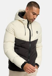 Indicode Winterjacke INAgiotis Beige/Weiß/Braun/Gelb