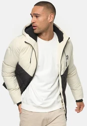 Indicode Winterjacke INAgiotis Beige/Weiß/Braun/Gelb