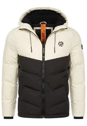 Indicode Winterjacke INAgiotis Beige/Weiß/Braun/Gelb