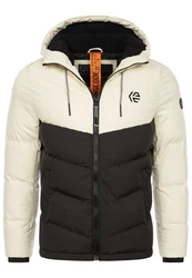 Indicode Winterjacke INAgiotis Beige/Weiß/Braun/Gelb