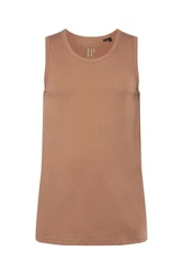 JP1880 T-Shirt Tank Top Basic	rmellos Braun/Beige