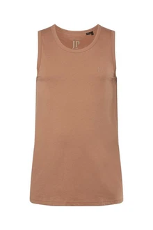 JP1880 T-Shirt Tank Top Basic	rmellos Braun/Beige