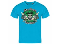 deinshirt Print-Shirt Herren T-Shirt The Boys are back Blau