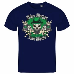 deinshirt Print-Shirt Herren T-Shirt The Boys are back Blau