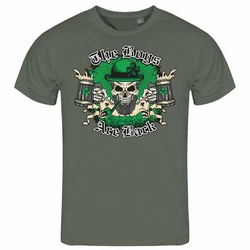 deinshirt Print-Shirt Herren T-Shirt The Boys are back Dunkelgrün/Grün