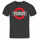 deinshirt Print-Shirt Herren T-Shirt Funshirt  Schwarz/Rot/Dunkelrot/Grau