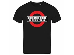 deinshirt Print-Shirt Herren T-Shirt Funshirt  Schwarz/Rot