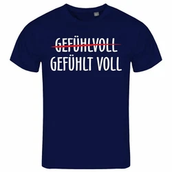 deinshirt Print-Shirt Herren T-Shirt Gefühlt Voll Funshirt mit Motiv Lila/Dunkelblau/Grau/Blau