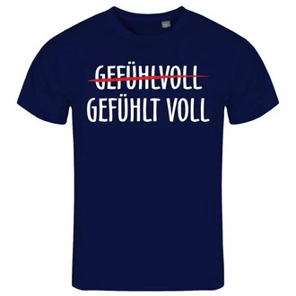 deinshirt Print-Shirt Herren T-Shirt Gefühlt Voll Funshirt mit Motiv Lila/Dunkelblau/Grau/Blau deinshirt Print-Shirt Herren T-Shirt Gefühlt Voll Funshirt mit Motiv Lila/Dunkelblau/Grau/Blau
