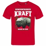 deinshirt Print-Shirt Herren T-Shirt Konzentrierte Kraft Rot deinshirt Print-Shirt Herren T-Shirt Konzentrierte Kraft Rot