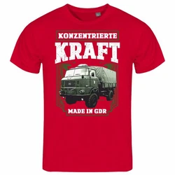 deinshirt Print-Shirt Herren T-Shirt Konzentrierte Kraft Rot