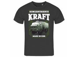 deinshirt Print-Shirt Herren T-Shirt Konzentrierte Kraft Khaki/Dunkelgrün/Rot/Grau/Braun