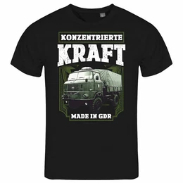 Print-Shirt Herren T-Shirt Konzentrierte Kraft Funshirt mit Motiv