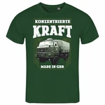 deinshirt Print-Shirt Herren T-Shirt Konzentrierte Kraft Dunkelgrün/Grün/Grau deinshirt Print-Shirt Herren T-Shirt Konzentrierte Kraft Dunkelgrün/Grün/Grau