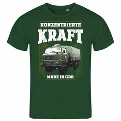 deinshirt Print-Shirt Herren T-Shirt Konzentrierte Kraft Dunkelgrün/Grün/Grau