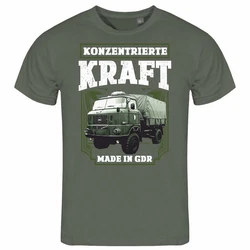 deinshirt Print-Shirt Herren T-Shirt Konzentrierte Kraft Dunkelgrün/Khaki/Grau