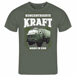 Print-Shirt Herren T-Shirt Konzentrierte Kraft Funshirt mit Motiv