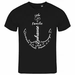 deinshirt Print-Shirt Herren T-Shirt Liebe Familie Anker Funshirt Schwarz/Dunkelblau/Creme/Weiß/Blau