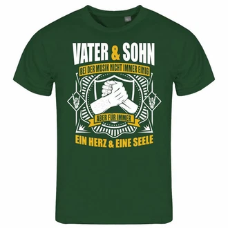 deinshirt Print-Shirt Herren T-Shirt Vater und Sohn ein Herz und eine Seele Funshirt Dunkelgrün/Grün deinshirt Print-Shirt Herren T-Shirt Vater und Sohn ein Herz und eine Seele Funshirt Dunkelgrün/Grün