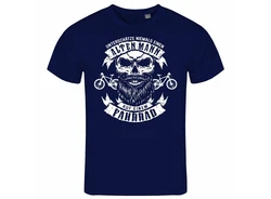 deinshirt Print-Shirt Herren T-Shirt Funshirt mit Motiv Dunkelblau/Blau