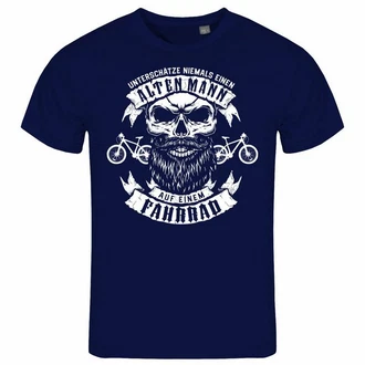 deinshirt Print-Shirt Herren T-Shirt Funshirt mit Motiv Dunkelblau/Blau deinshirt Print-Shirt Herren T-Shirt Funshirt mit Motiv Dunkelblau/Blau